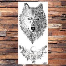 Load image into Gallery viewer, Black Weapon Gun AK47 Tattoo Stickers Women Arm Art Lovers Cool Temporary Tattoo BATTLEGROUNDS PUBG M416 Fake Tatoos Arms Men