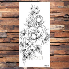 Load image into Gallery viewer, Black Weapon Gun AK47 Tattoo Stickers Women Arm Art Lovers Cool Temporary Tattoo BATTLEGROUNDS PUBG M416 Fake Tatoos Arms Men