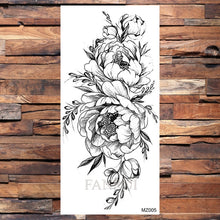 Load image into Gallery viewer, Black Weapon Gun AK47 Tattoo Stickers Women Arm Art Lovers Cool Temporary Tattoo BATTLEGROUNDS PUBG M416 Fake Tatoos Arms Men