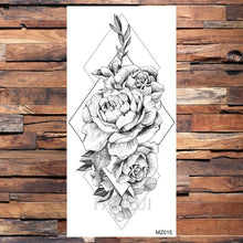 Load image into Gallery viewer, Black Weapon Gun AK47 Tattoo Stickers Women Arm Art Lovers Cool Temporary Tattoo BATTLEGROUNDS PUBG M416 Fake Tatoos Arms Men