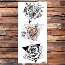 Load image into Gallery viewer, Black Weapon Gun AK47 Tattoo Stickers Women Arm Art Lovers Cool Temporary Tattoo BATTLEGROUNDS PUBG M416 Fake Tatoos Arms Men