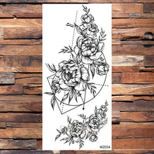 Load image into Gallery viewer, Black Weapon Gun AK47 Tattoo Stickers Women Arm Art Lovers Cool Temporary Tattoo BATTLEGROUNDS PUBG M416 Fake Tatoos Arms Men