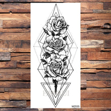 Load image into Gallery viewer, Black Weapon Gun AK47 Tattoo Stickers Women Arm Art Lovers Cool Temporary Tattoo BATTLEGROUNDS PUBG M416 Fake Tatoos Arms Men