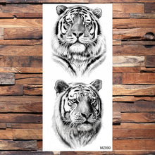 Load image into Gallery viewer, Black Weapon Gun AK47 Tattoo Stickers Women Arm Art Lovers Cool Temporary Tattoo BATTLEGROUNDS PUBG M416 Fake Tatoos Arms Men