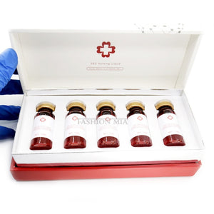 Korea 10ml Nursing Liquid Red Ampoule Solution Lipolytic Injection Lose Weight Dissolve Fat Lipolysis For Hyaluron Pen Injection